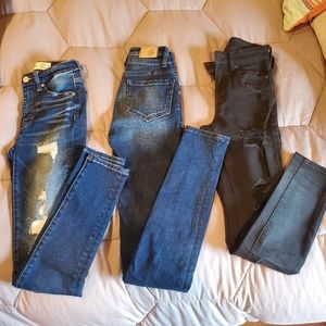 Youth Girl's High Rise Skinny Jeans